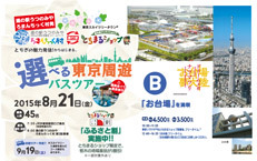 東京周遊バスツアー ≪Bコース/お台場エリア≫を満喫