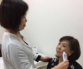 お肌チェック