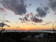 夕日