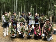 自分でカットした竹の他、松・なんてん も自分好みにアレンジして完成!!「オリジナル門松」で明るい新年を笑顔で迎えよう!!※写真はイメージです。