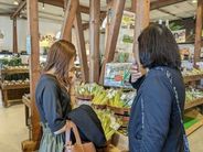 市街地にある直売所には、新鮮なお野菜が並びます♪生活に欠かせない場所も立ち寄ります♪(画像はイメージ)